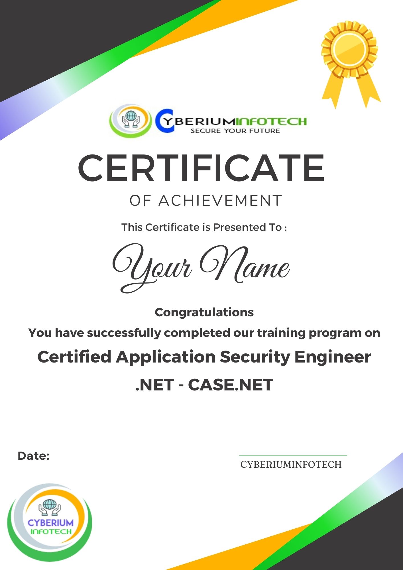Certified Application Security Engineer .NET Training and Certification Course Certification